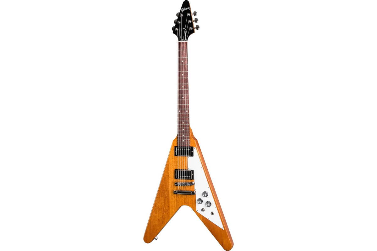 ギター Gibson Flying V Antique Natural GIBSON FLYING V ANTIQUE NATURAL Электрогитара
